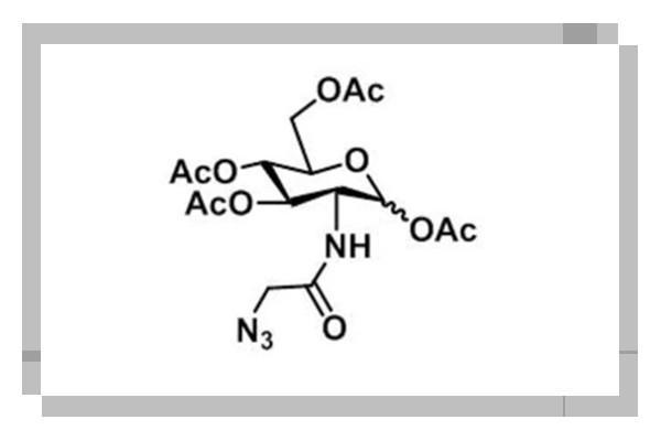 Ac4GlcNAz，98924-81-3，N-乙酰葡糖胺叠氮基，可以进行糖化学修饰
