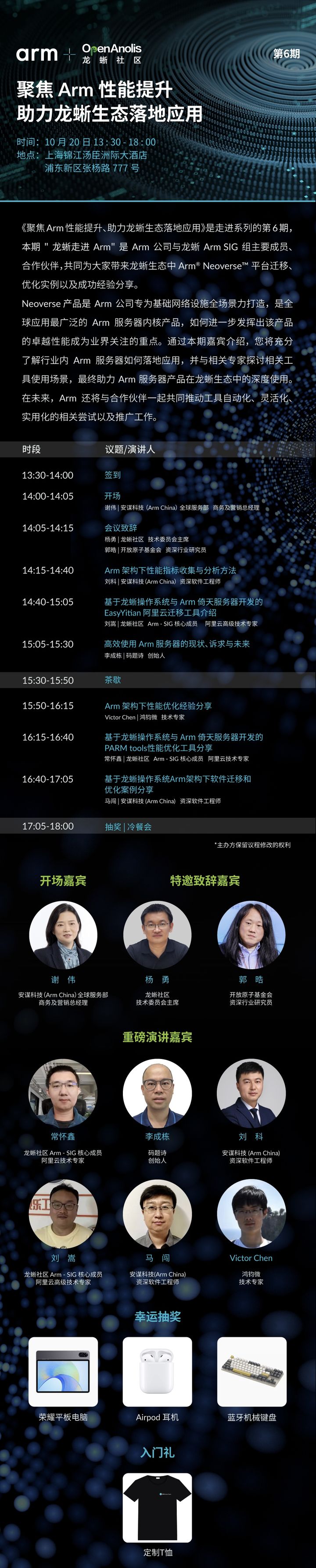 开始报名！龙蜥社区走进 Arm MeetUp 议程硬核剧透来了