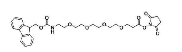 Fmoc-PEG4-NHS酯,1314378-14-7 含有Fmoc保护胺和NHS酯