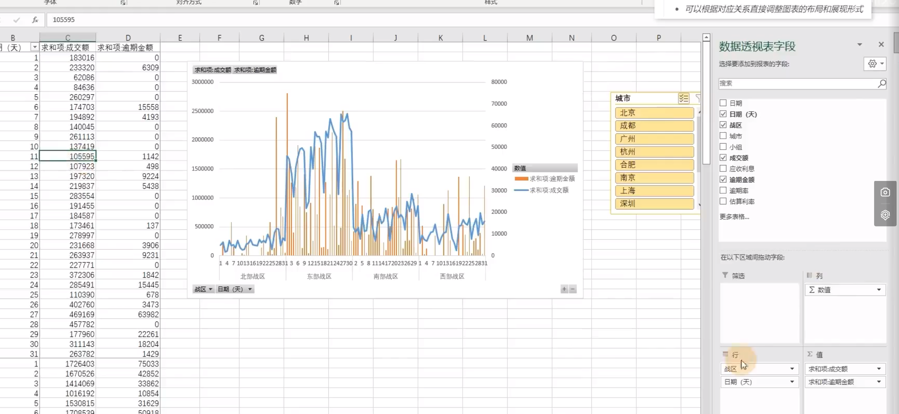 excel3基础图标与透视图表的制作