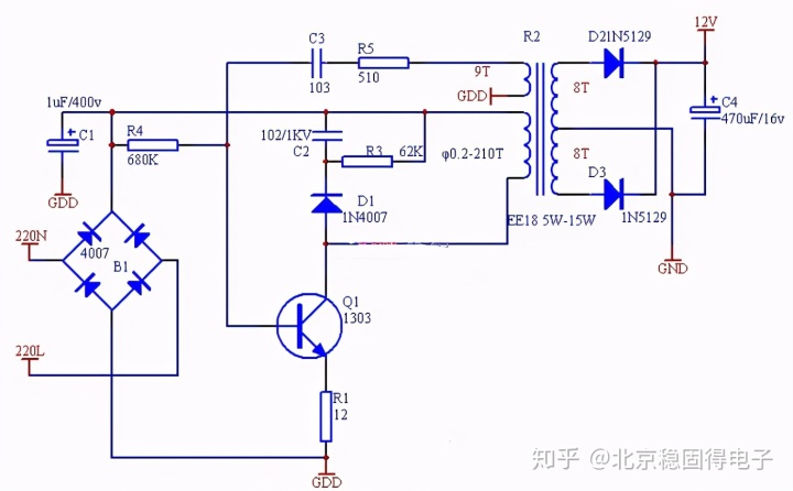 tny176电路图图片