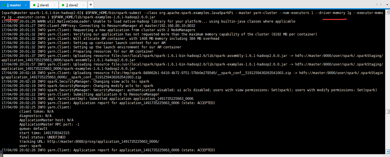 spark yarn模式提交任务不成功（application state ACCEPTED）CSDN博客