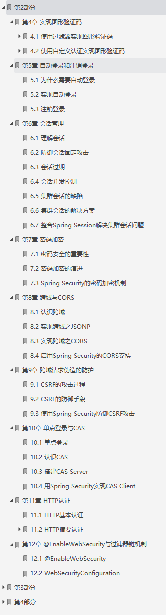 来看阿里内部传阅的SpringSecurity笔记!吊不吊?