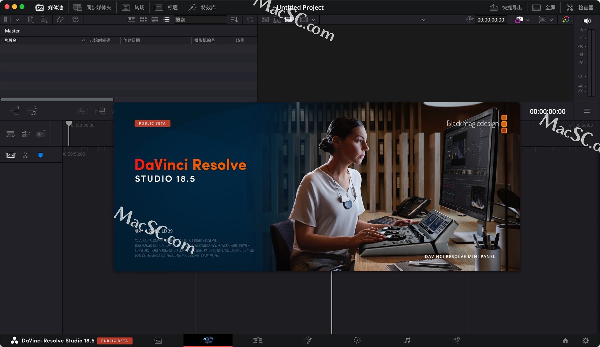 DaVinci Resolve Studio 18对Mac和Windows系统的要求