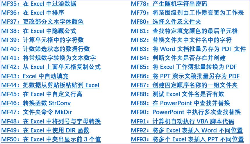 VBA技术资料MF36：VBA_在Excel中排序