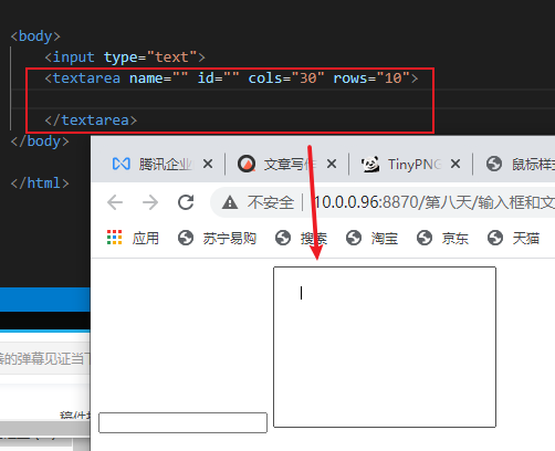 css-输入框和文本域样式调整
