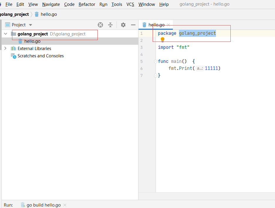 Error Run after build is not possible Main file has nonmain package or doesn’t contain main