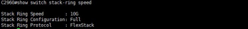 Cisco 2960S Series Switch Stacking Configuration