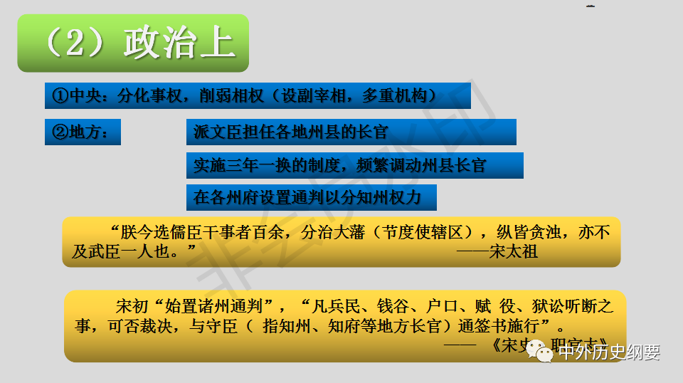 初一數學教材人教版七下初中歷史ppt課件第6課北宋的政治初一歷史中考