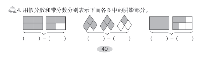 分数怎么化成带分数 临沂小数主餐 第25期 人教五下第4单元把假分数化成整数和带分数 Weixin 的博客 Csdn博客