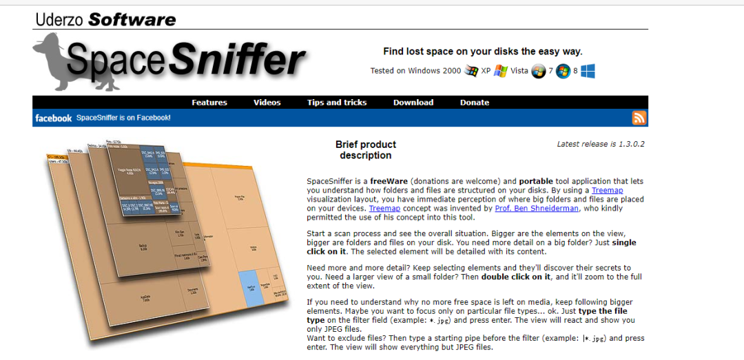 电脑技巧：磁盘空间分析工具SpaceSniffer介绍