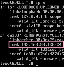 Linux-centos8.1通过进入目录的方式修改ip地址,以及两种模式访问外网_第14张图片