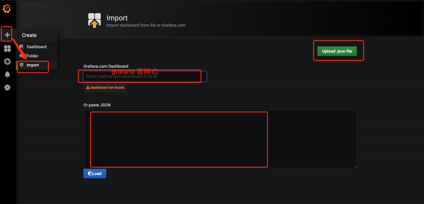 grafana-dashboard-import