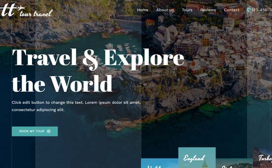 Astra Travel Theme