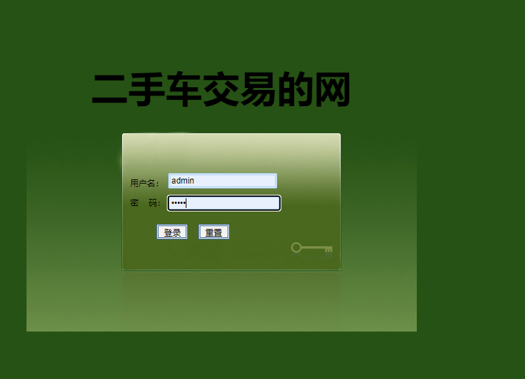 源码码头-SSH汽车销售管理系统-管理员登录