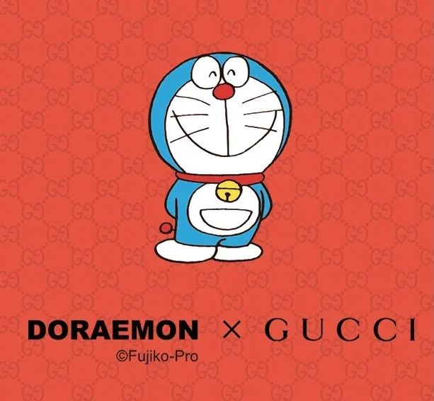 【微信红包封面】哆啦a梦 x gucci古驰限定版!