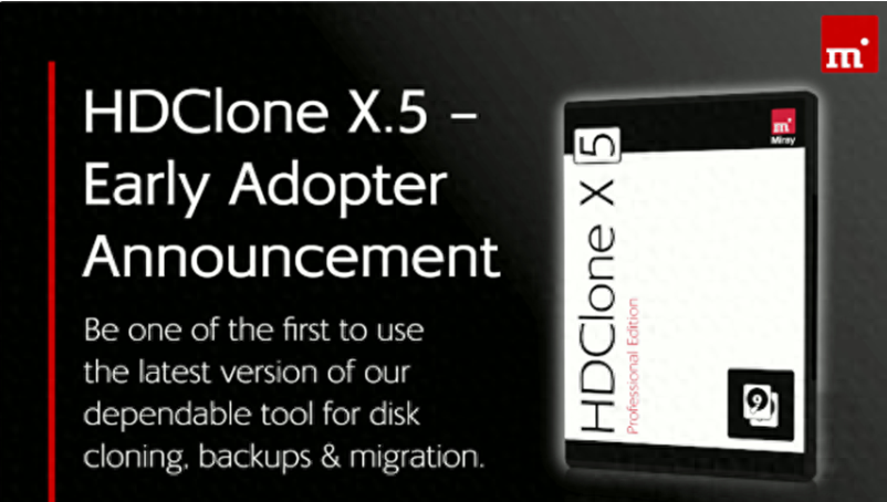 HDClone X.5 新版功能亮点