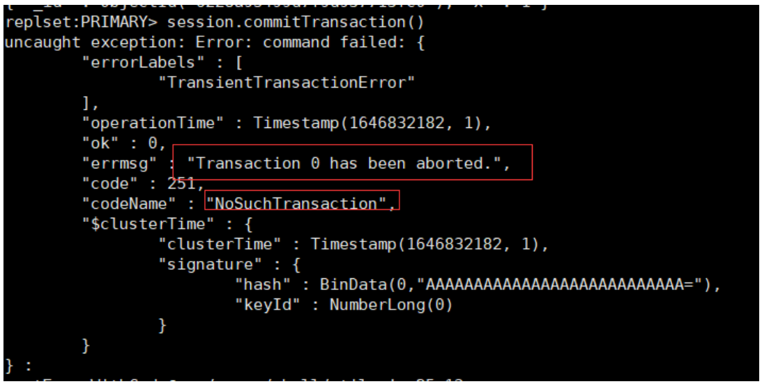 MongoDB多文档事务详解