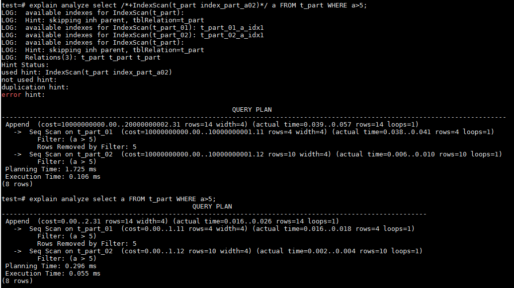 人大金仓数据库KingbaseES使用技巧不同索引类型支持的Hint指定扫描方式_hint显式指定索引CSDN博客