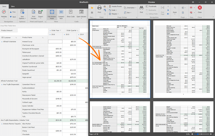 DevExpress WinForms Pivot Grid组件，一个类似Excel的数据透视表控件（二）