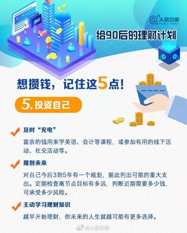 人民日报教我们存钱啦 | 给90后的理财计划