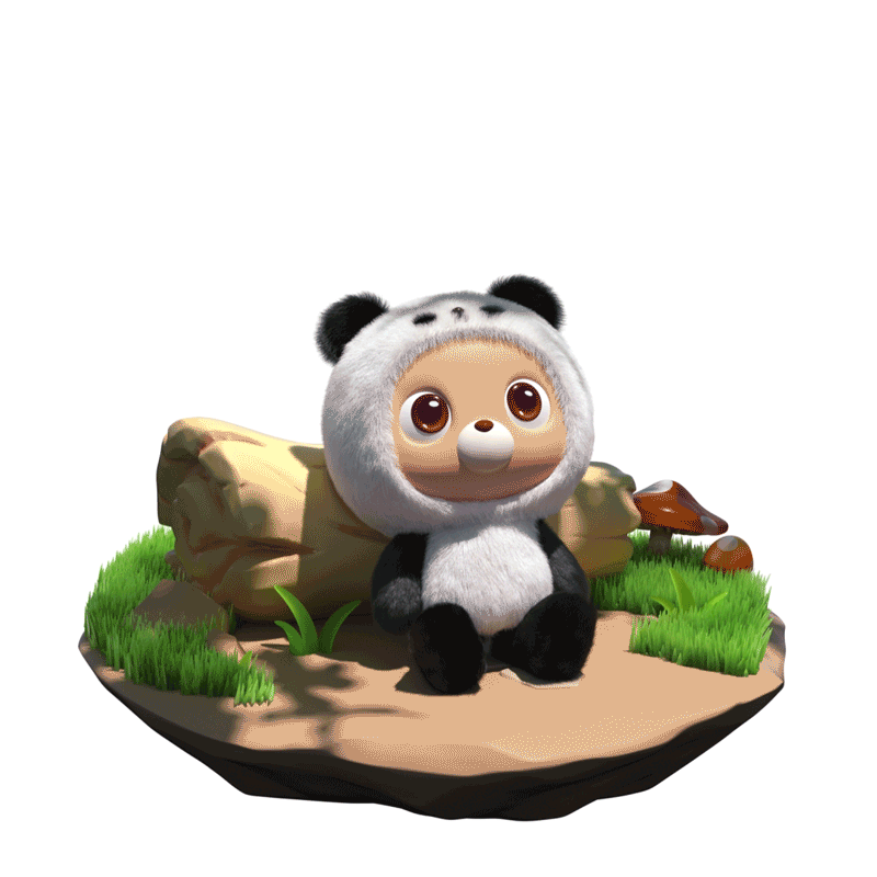 小度熊x百科动物园濒危动物数字藏品来啦!