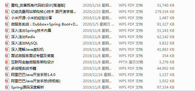 成神之路！缓存+MyBatis+MySQL+Spring全家桶+分布式技术实战合集