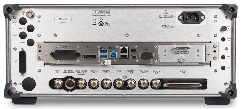 N9048B PXE EMI 测试接收机，1 Hz 至 44 GHz