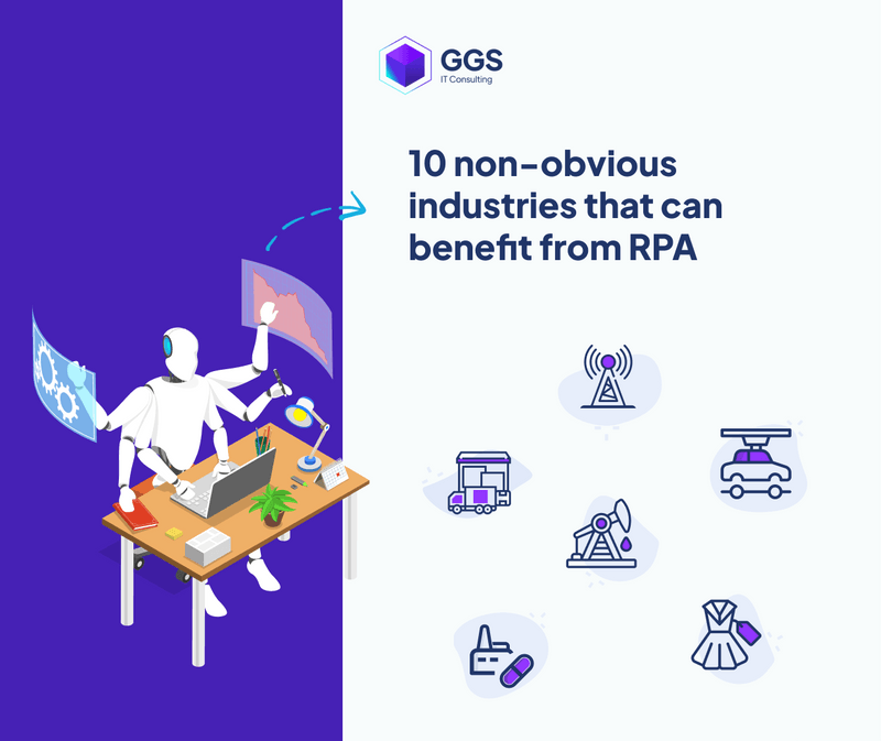 【人工智能 AI】可以从 RPA 中受益的 10 个行业 10 Industries That Can Benefit From RPA