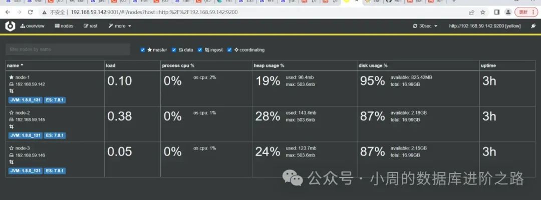 Elasticsearch集群部署