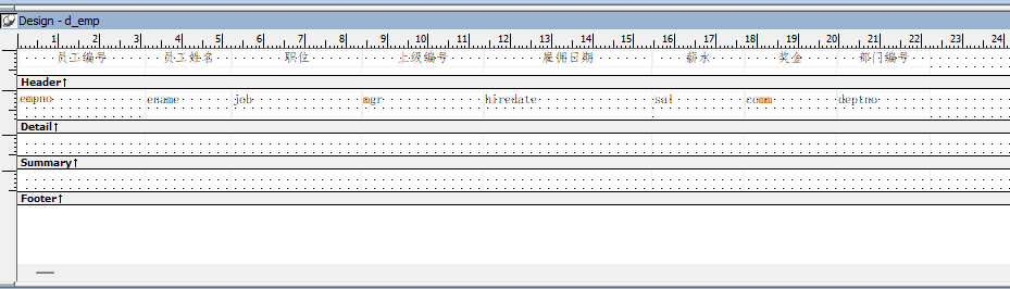 数据窗口四部分