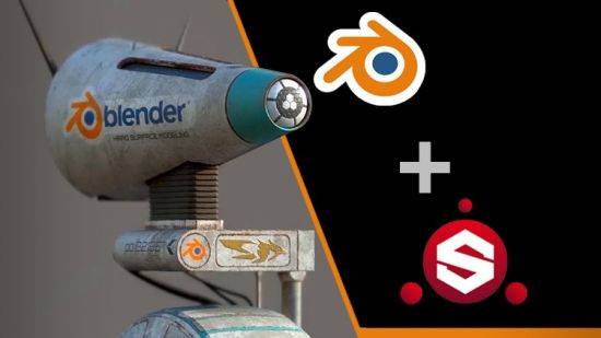 Blender+Substance Painter全流程制作真实的机器人学习教程 Blender教程-第1张