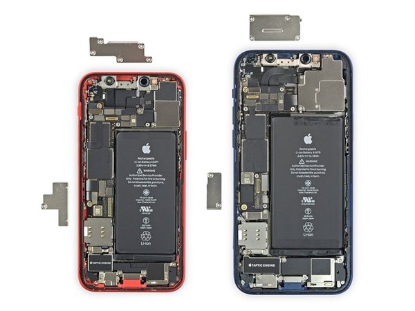 相同布局在不同手机上显示不同iphone12mini拆解布局差异明显相机模块