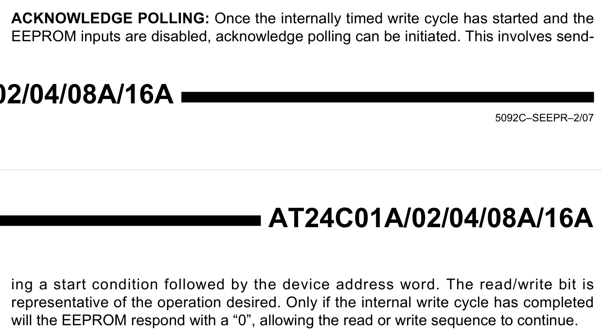 ACKNOWLEDGE POLLING