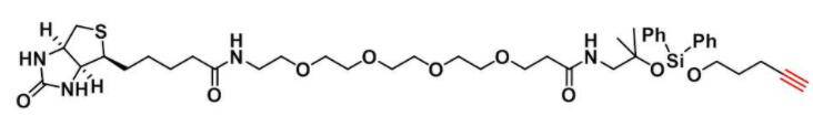 2241685-22-1，DADPS Biotin AlykneDADPS（二烷氧基二苯基硅烷）生物素炔探针消除了链霉亲和素-生物素亲和纯化的主要限制