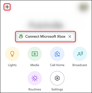 Press "Connect Microsoft Xbox."