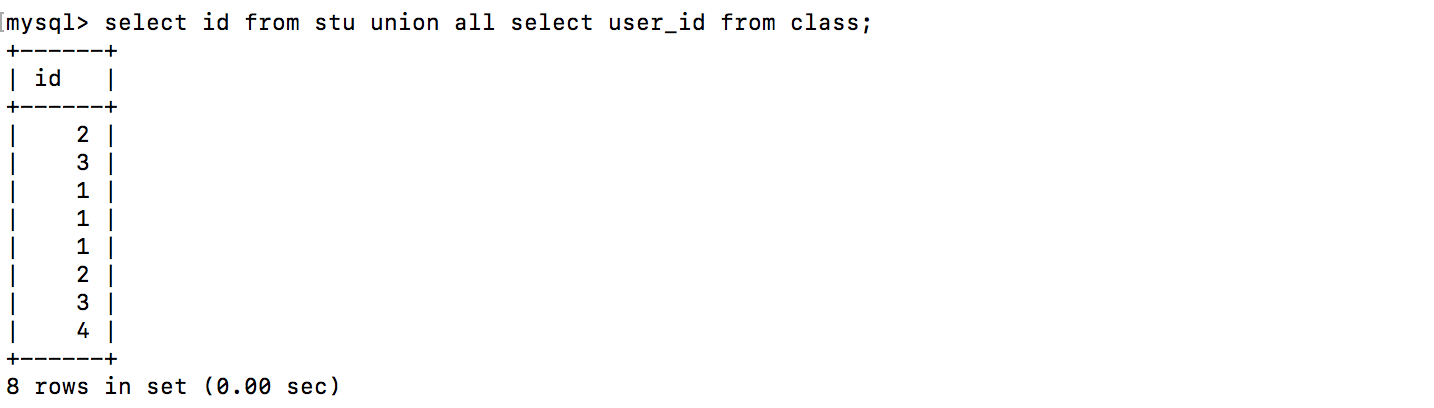 MySQL-查询SQL语句