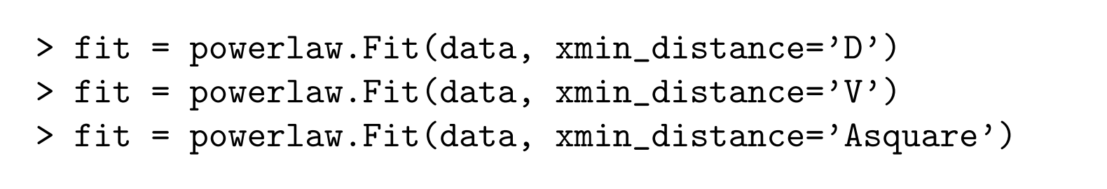 powerlaw：用于分析幂律分布的Python库