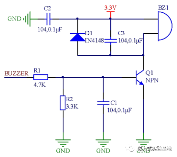 驱动蜂鸣器电路-可参考