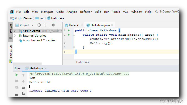 Kotlin 与 Java 互操作_kotlin 转java-CSDN博客