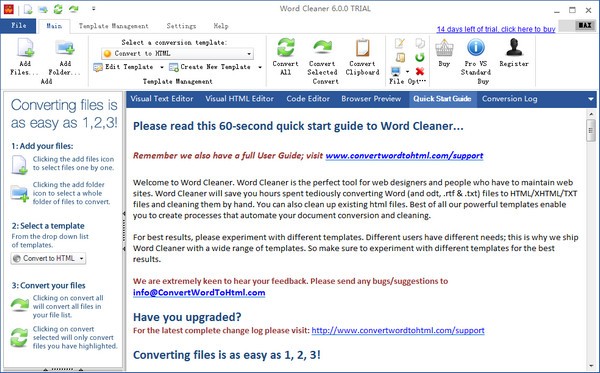 word转换html的软件,word转换为Html工具(Word Cleaner)