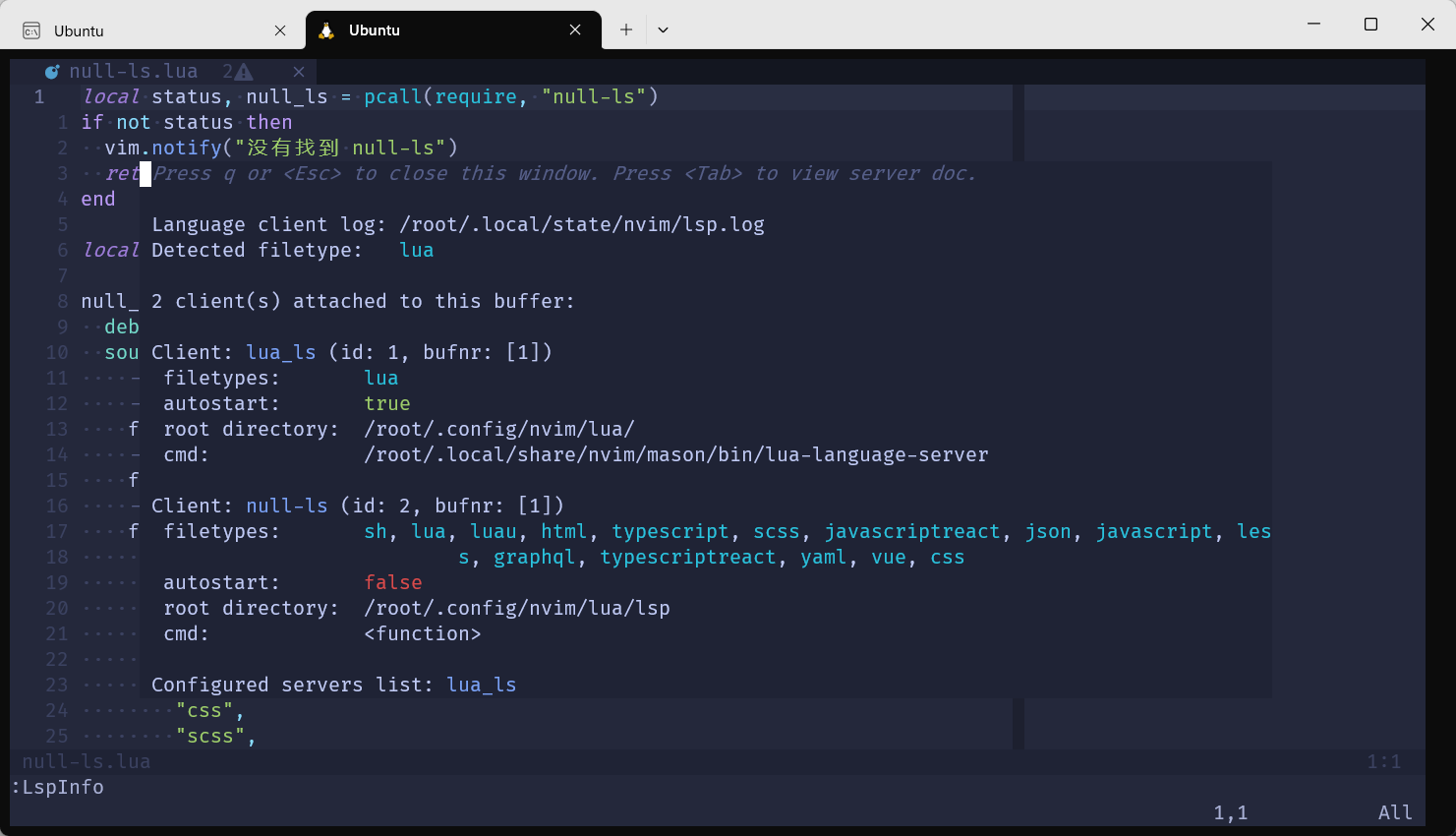 『Neovim』配置教程