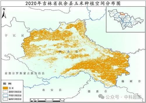 卫星遥感影像统计农业产量、作物分类及面积