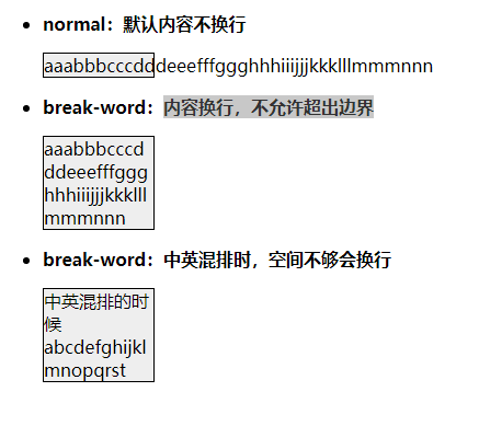 Word Wrap Overflow Wrap 设置或检索当 内容 超过指定容器的边界时是否断行 Qux轻博客 Csdn博客