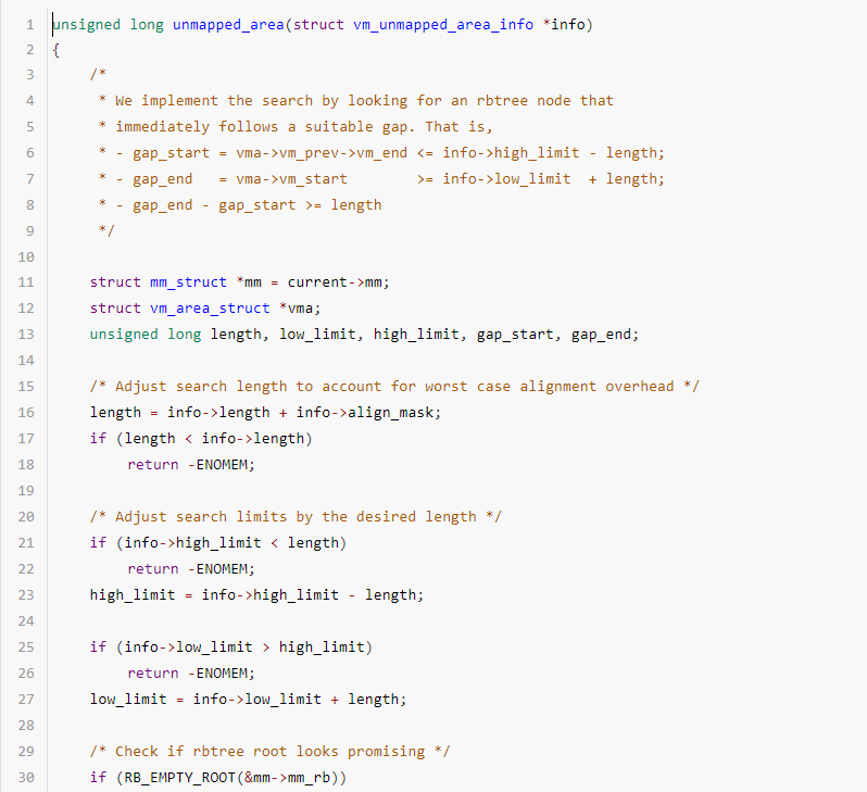 进程内存管理初探