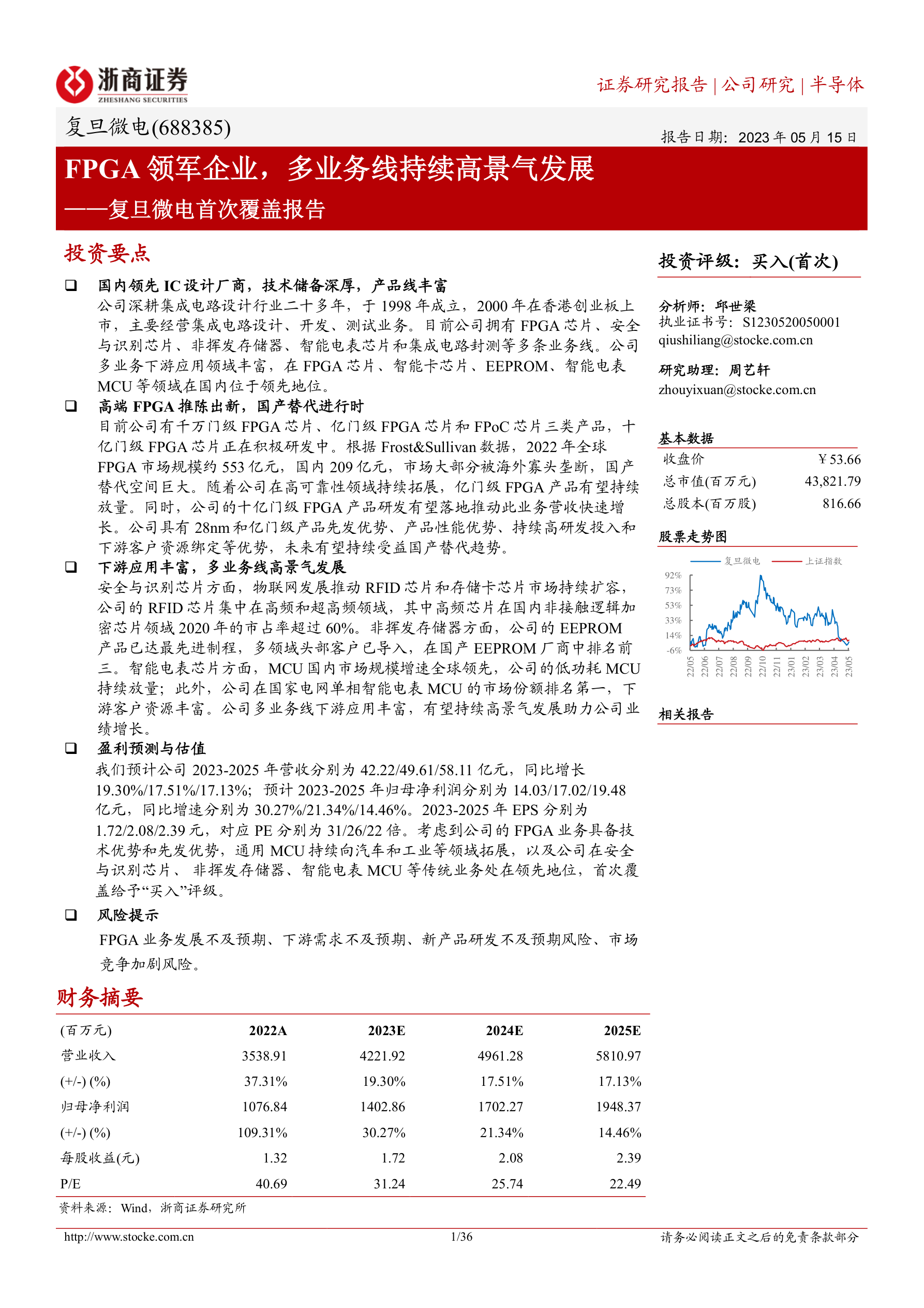 研报精选230518