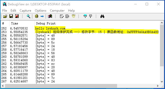 5.9 Windows驱动开发：内核InlineHook挂钩技术