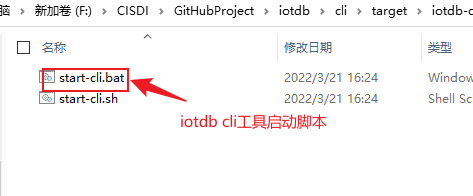 iotdb cliűstart-cli.bat，˫