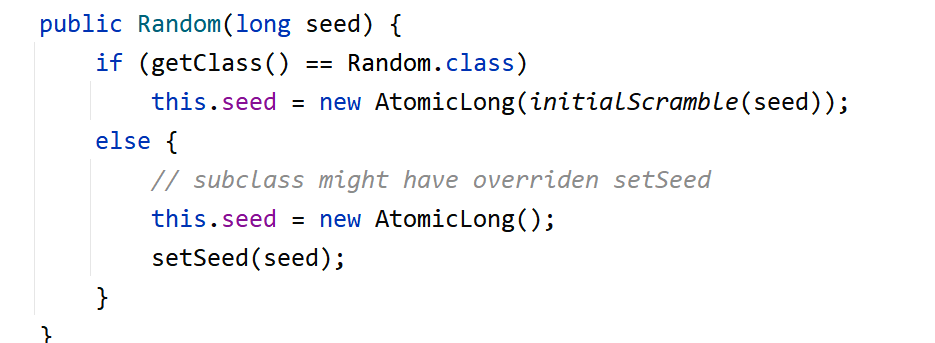 Java随机数类 Random 源码解析